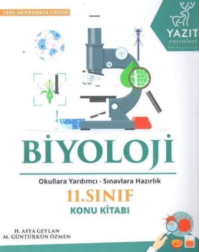 Yazıt 11. Sınıf Biyoloji Konu Kitabı | Kitap Ambarı