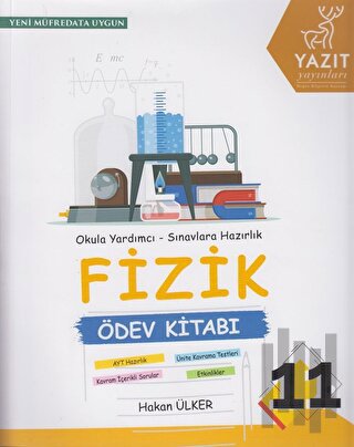 Yazıt 11. Sınıf Fizik Ödev Kitabı | Kitap Ambarı