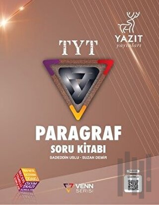 Yazıt Venn Serisi YKS TYT Paragraf Soru Kitabı | Kitap Ambarı