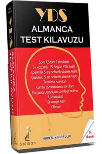 YDS Almanca Test Kılavuzu | Kitap Ambarı