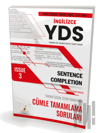 YDS İngilizce Sentence Completion Issue 3 | Kitap Ambarı