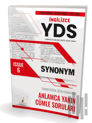 YDS İngilizce Synonym Issue 6 | Kitap Ambarı