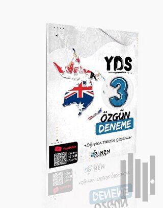 YDS Video Çözümlü Özgün 3 Deneme | Kitap Ambarı