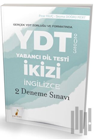 YDT İkizi İngilizce 2 Deneme Sınavı | Kitap Ambarı