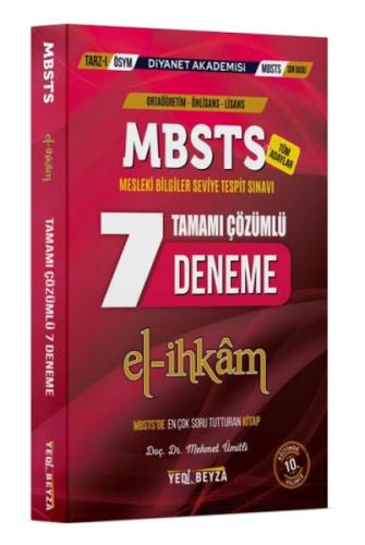 YediBeyza 2024 Mbsts El-İhkam Tamamı Çözümlü 7 Deneme | Kitap Ambarı