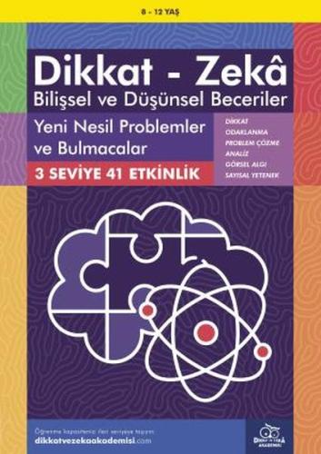 8-12 Yaş Dikkat - Zeka Bilişsel ve Düşünsel Beceriler - Yeni Nesil Pro