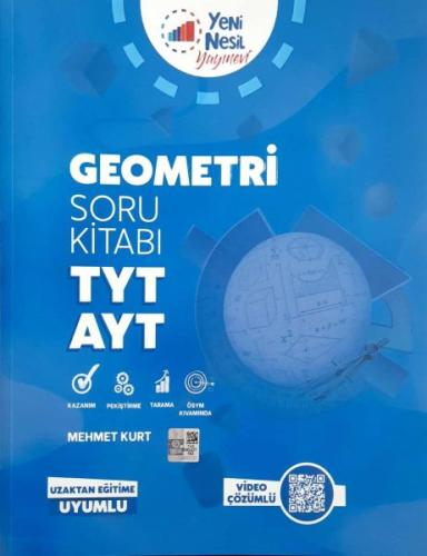 Yeni Nesil YKS TYT AYT Geometri Soru Kitabı | Kitap Ambarı