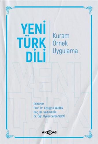 Yeni Türk Dili | Kitap Ambarı