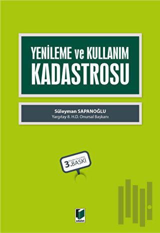 Yenileme ve Kullanım Kadastrosu | Kitap Ambarı