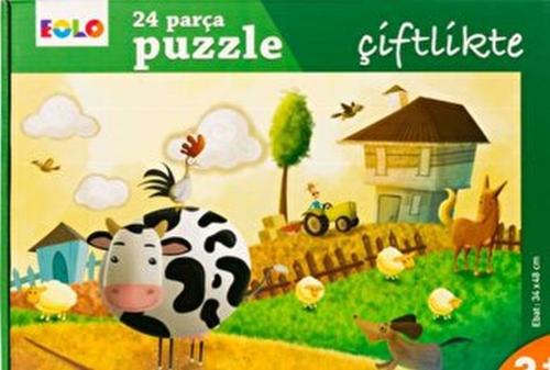 Yer Puzzle-24 Parça Puzzle - Çiftlikte | Kitap Ambarı