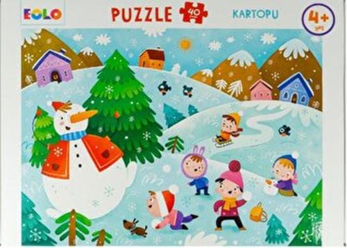 Yer Puzzle-40 Parça Puzzle - Kartopu | Kitap Ambarı