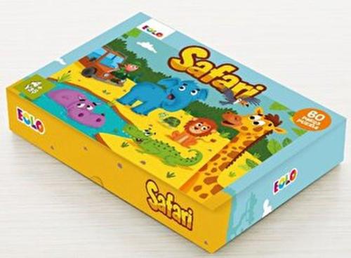 Yer Puzzle-60 Parça Puzzle - Safari | Kitap Ambarı