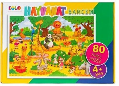 Yer Puzzle-80 Parça Puzzle - Hayvanat Bahçesi | Kitap Ambarı