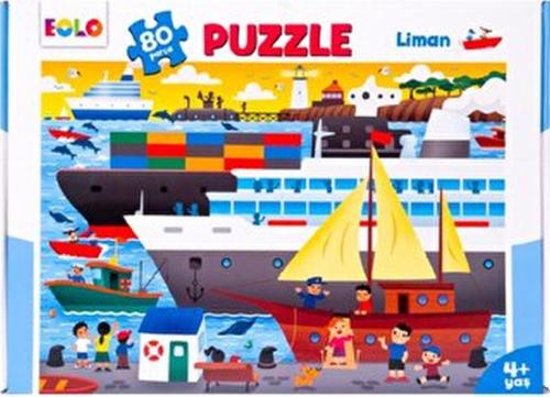 Yer Puzzle-80 Parça Puzzle - Liman | Kitap Ambarı