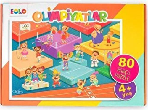 Yer Puzzle-80 Parça Puzzle - Olimpiyatlar | Kitap Ambarı