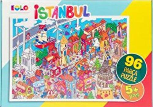 Yer Puzzle-96 Parça Puzzle - İstanbul | Kitap Ambarı