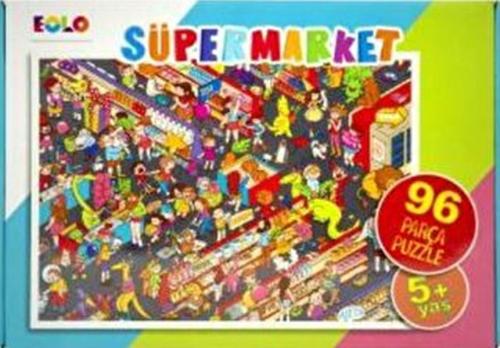 Yer Puzzle-96 Parça Puzzle - Süpermarket | Kitap Ambarı