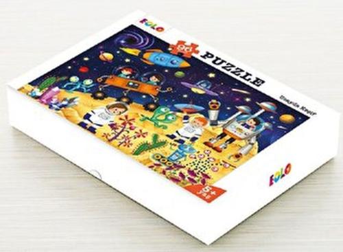 Yer Puzzle-96 Parça Puzzle - Uzayda Keşif | Kitap Ambarı