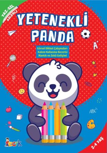 Yetenekli Panda - Yaz-Sil Kalemli | Kitap Ambarı