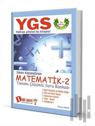 YGS Matematik 2 Tamamı Çözümlü Soru Bankası | Kitap Ambarı