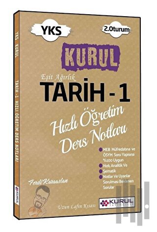 YKS 2. Oturum Tarih 1 Hızlı Öğretim Ders Notları | Kitap Ambarı