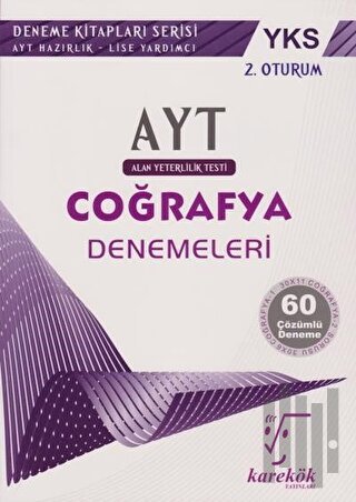 YKS AYT 2. Oturum 60 Çözümlü Coğrafya Denemeleri | Kitap Ambarı