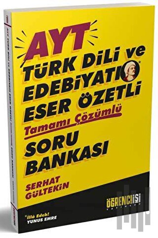 YKS AYT Türk Dili ve Edebiyatı Eser Özetli Soru Bankası Çözümlü | Kita