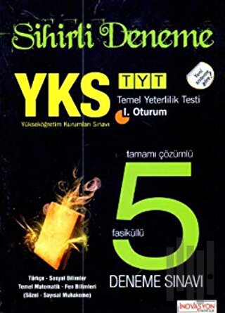 YKS Temel Yeterlilik Testi 1. Oturum Çözümlü 5 Deneme Sınavı | Kitap A