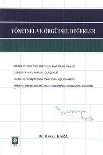 Yönetsel ve Örgütsel Değerler | Kitap Ambarı