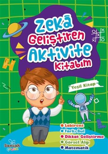 Zeka Geliştiren Aktivite Kitabım - Yeşil Kitap | Kitap Ambarı