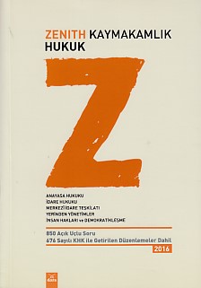 Zenith Kaymakamlık - Hukuk | Kitap Ambarı